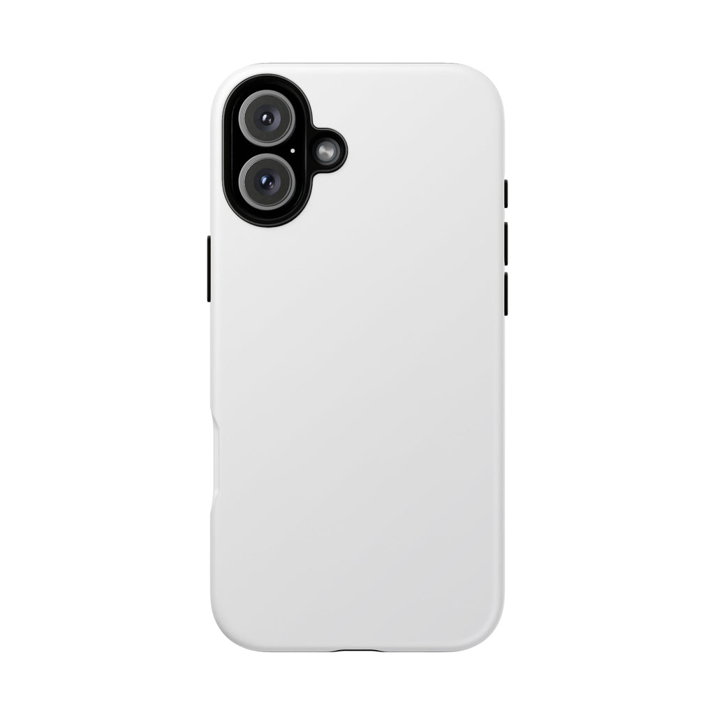 Tough iPhone Case (Silver Matte/Glossy) - Shockproof Durable Protective Cover
