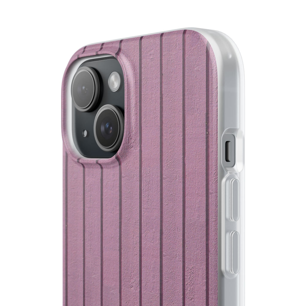 Rustic Wood Panel (Pink) Phone Case - iPhone 17/16/15 & Samsung A24