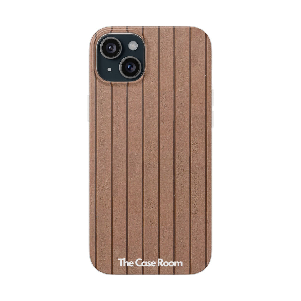 Rustic Wood Panel (Brown) Phone Case - iPhone 17/16/15 & Samsung A24