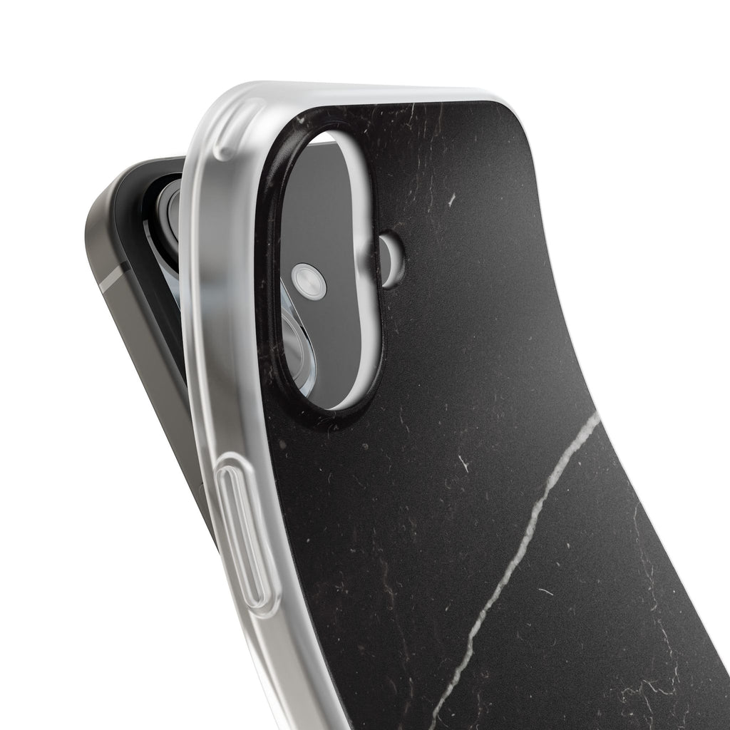 Black Marble Phone Case - iPhone 17/16/15 & Samsung A24