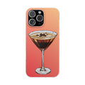 Espresso Martini Phone Case (Sunrise) - Stylish Cocktail iPhone 17/16/15 & Samsung A24