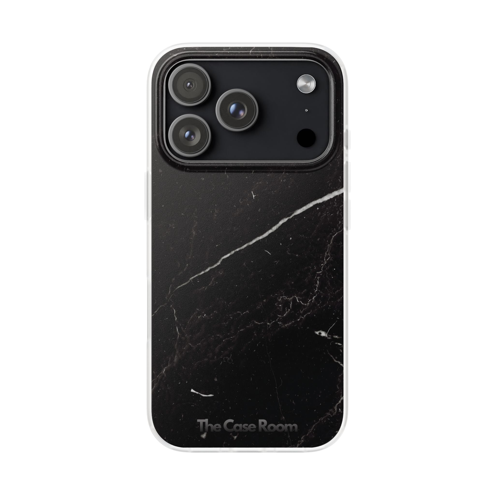 Black Marble Phone Case - iPhone 17/16/15 & Samsung A24