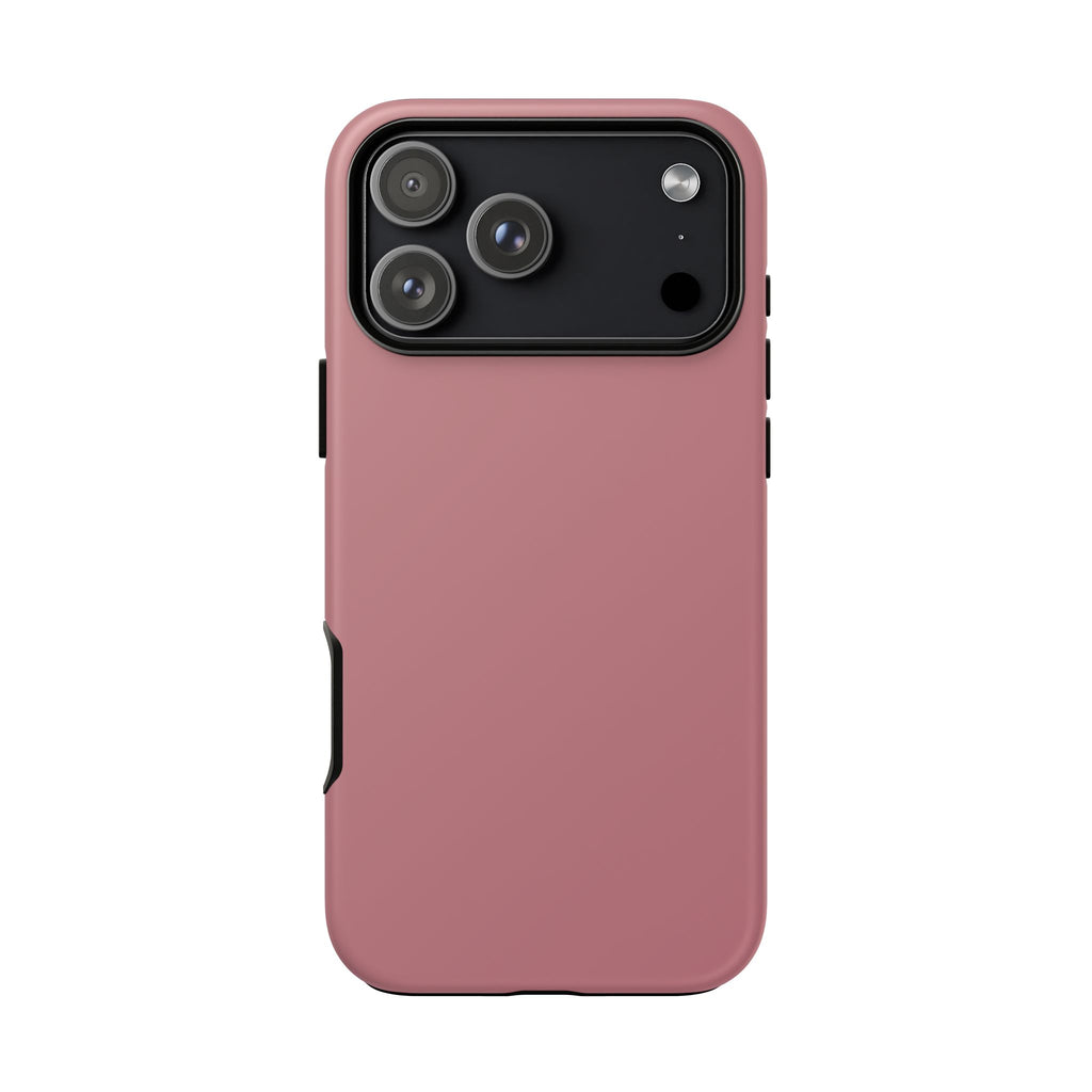 Tough iPhone Case (Rose Matte/Glossy) - Shockproof Durable Protective Cover