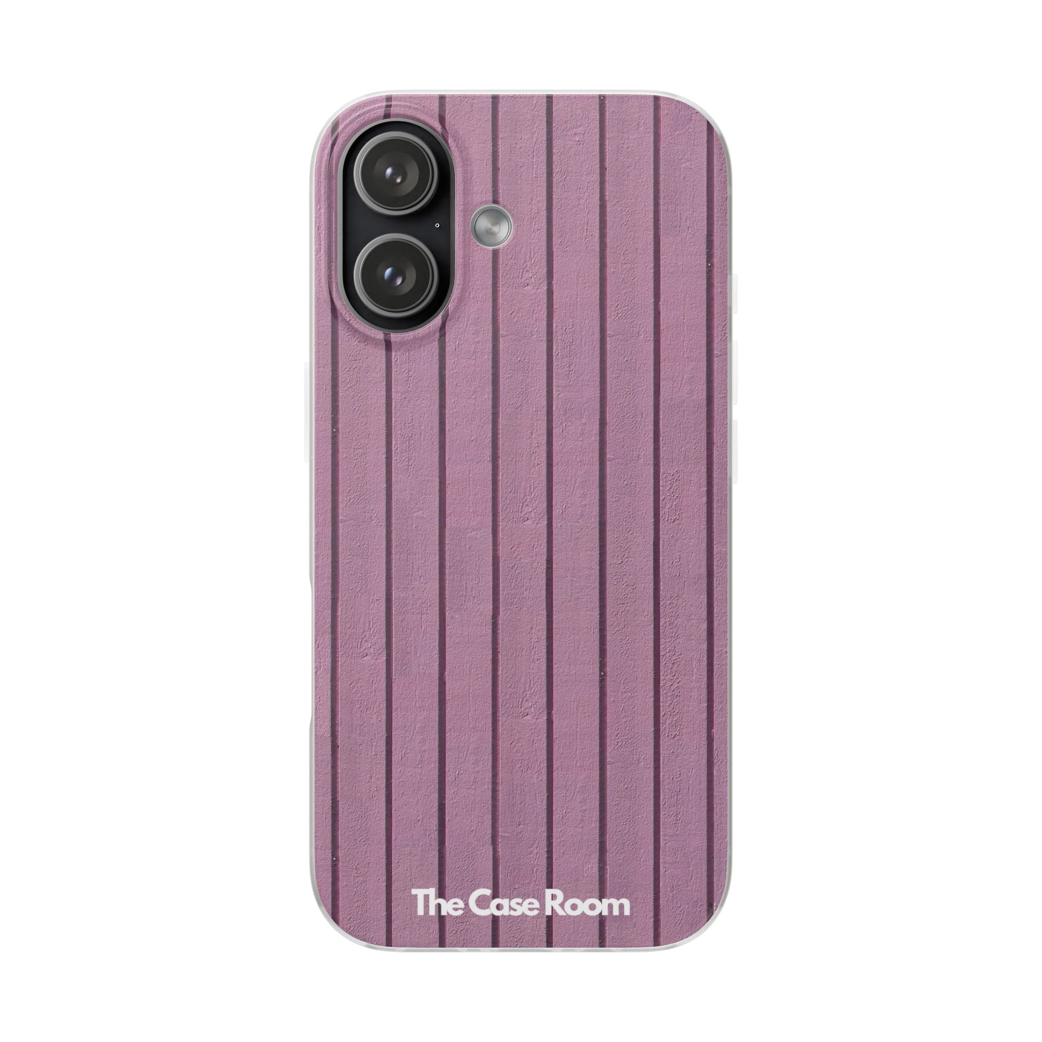 Rustic Wood Panel (Pink) Phone Case - iPhone 17/16/15 & Samsung A24