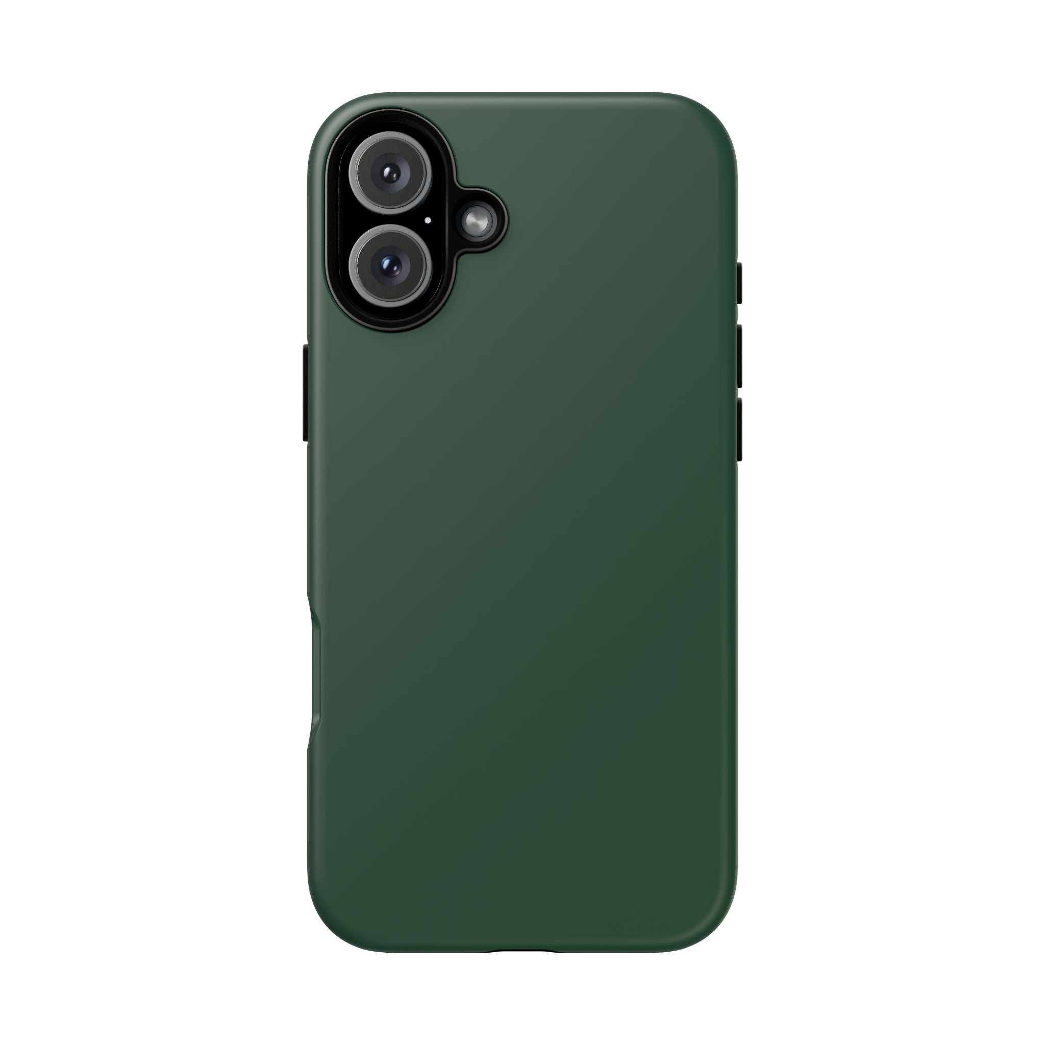 Tough iPhone Case (Green Matte/Glossy) - Shockproof Durable Protective Cover
