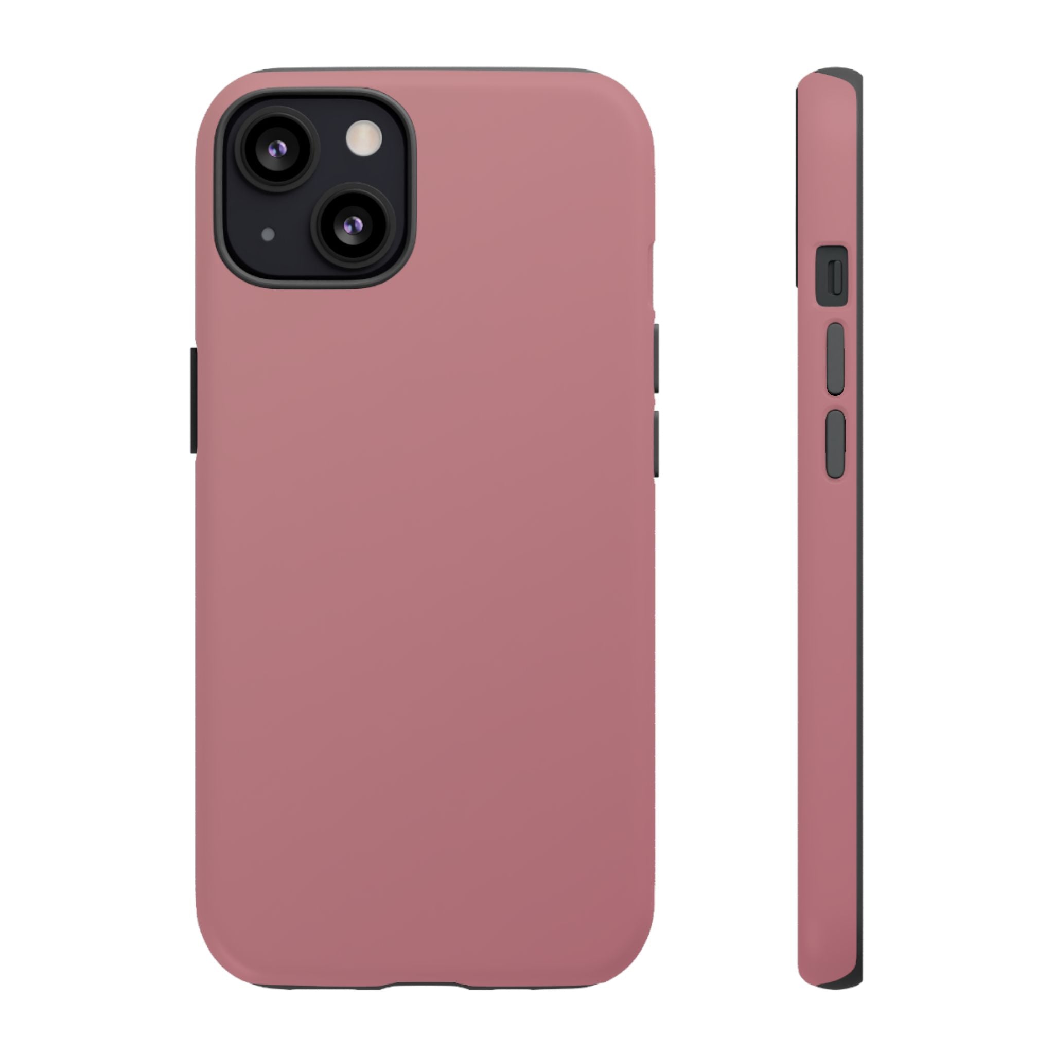 Tough iPhone Case (Rose Matte/Glossy) - Shockproof Durable Protective Cover