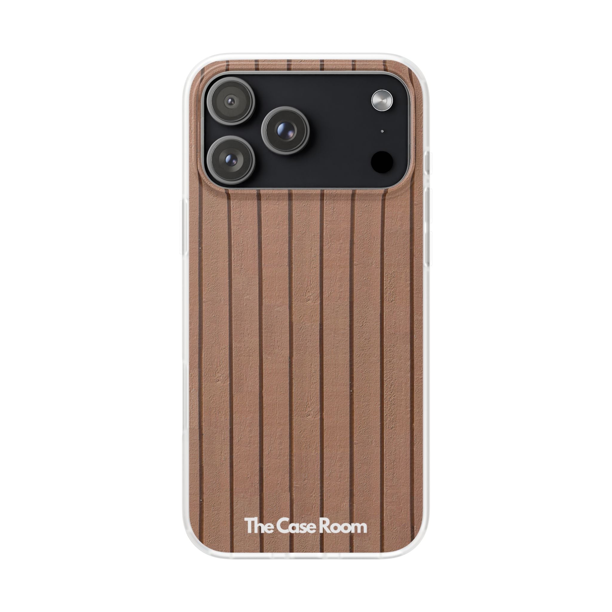 Rustic Wood Panel (Brown) Phone Case - iPhone 17/16/15 & Samsung A24