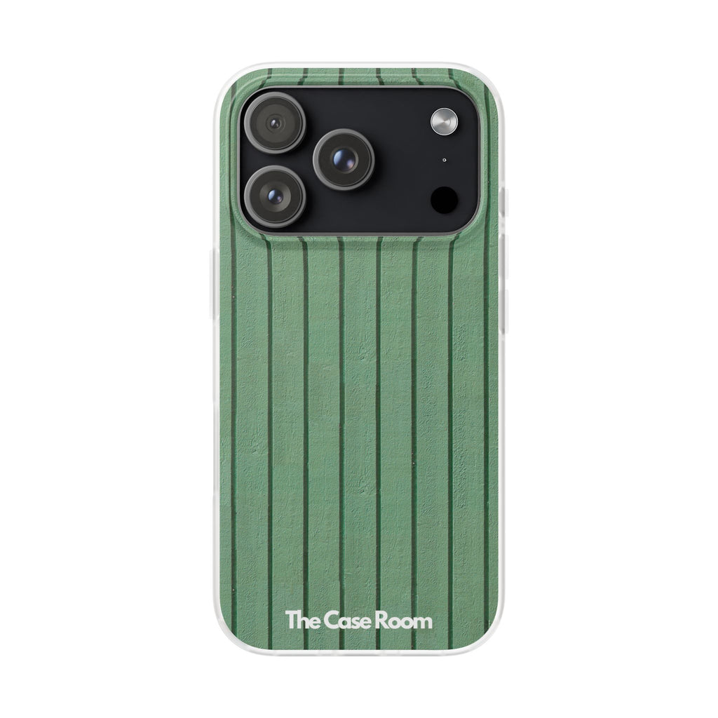 Rustic Wood Panel (Green) Phone Case - iPhone 17/16/15 & Samsung A24