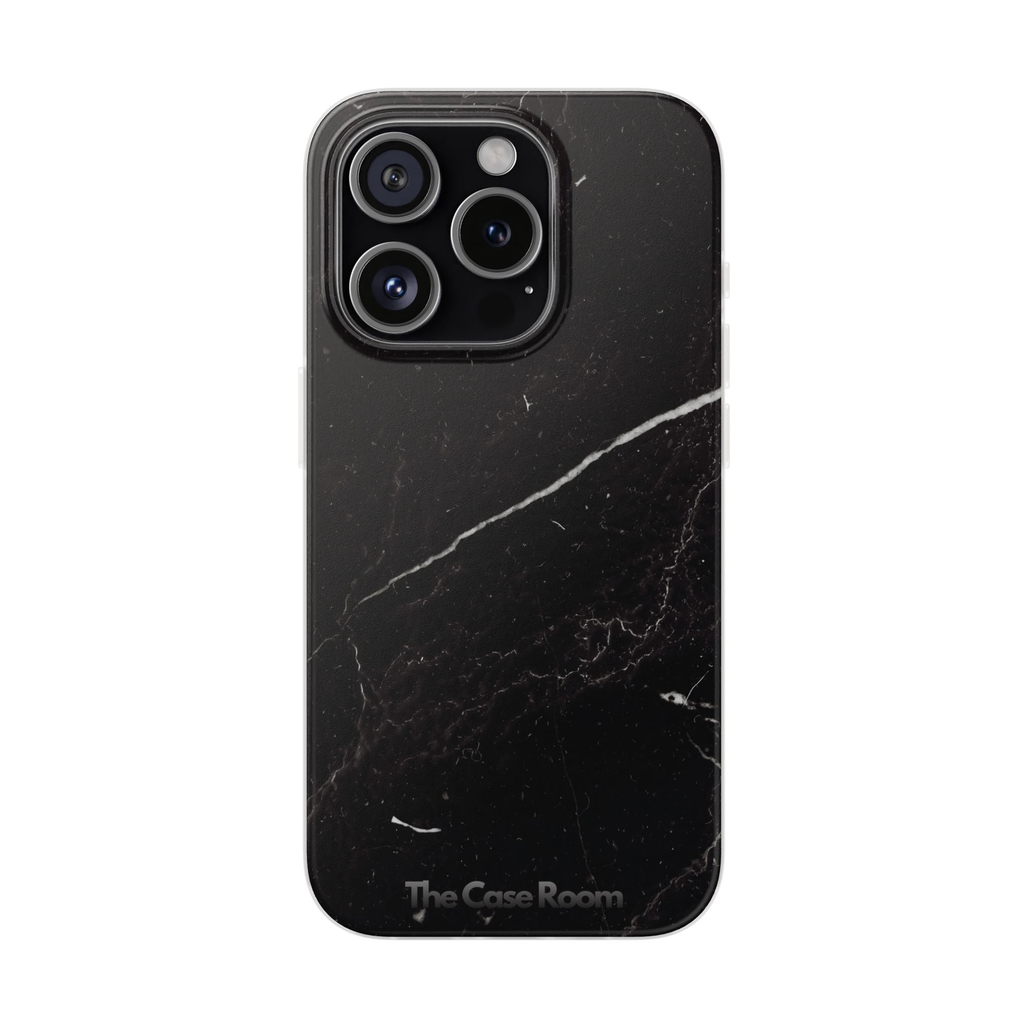 Black Marble Phone Case - iPhone 17/16/15 & Samsung A24