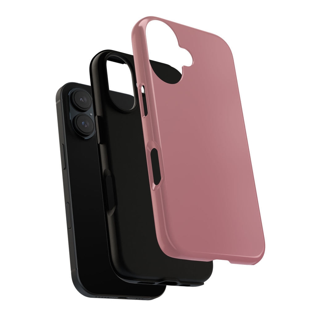 Tough iPhone Case (Rose Matte/Glossy) - Shockproof Durable Protective Cover