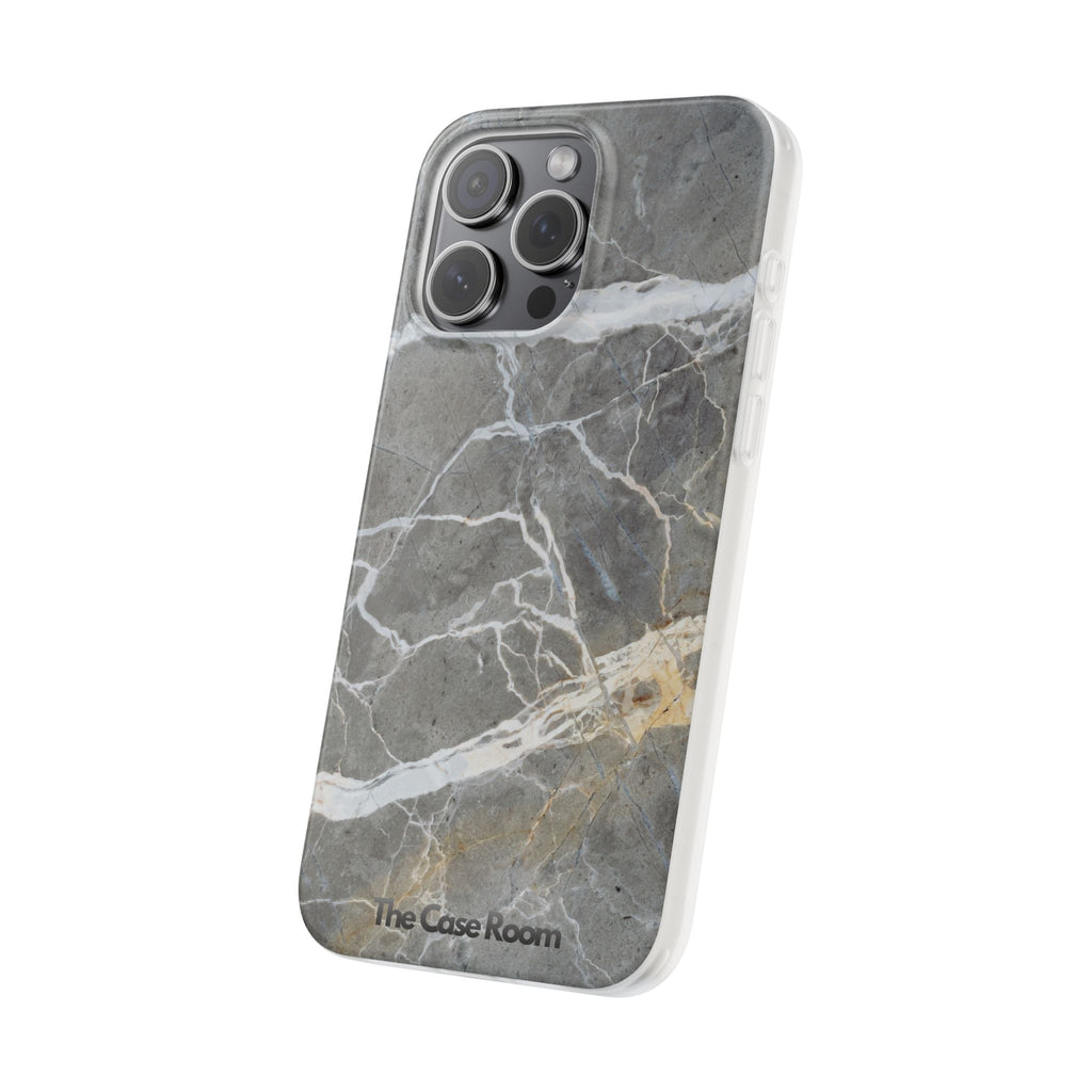 Gray Marble Phone Case - iPhone 17/16/15 & Samsung A24