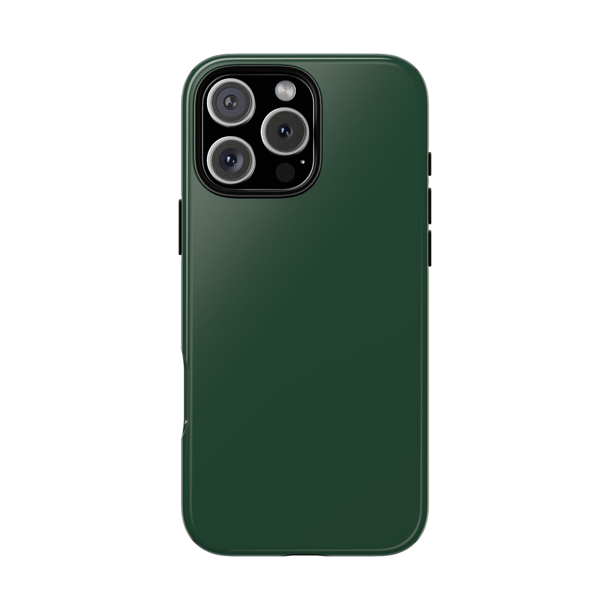 Tough iPhone Case (Green Matte/Glossy) - Shockproof Durable Protective Cover