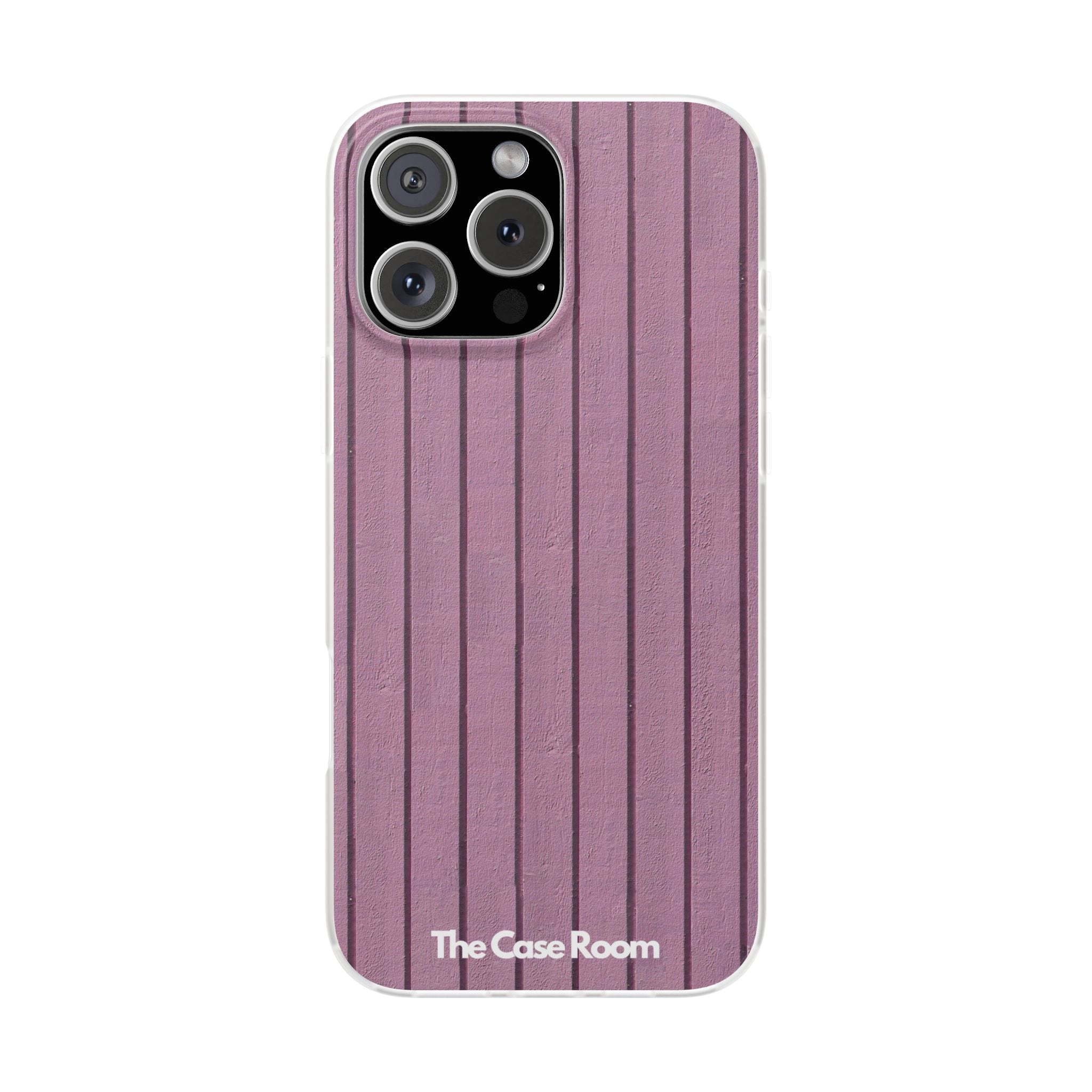 Rustic Wood Panel (Pink) Phone Case - iPhone 17/16/15 & Samsung A24