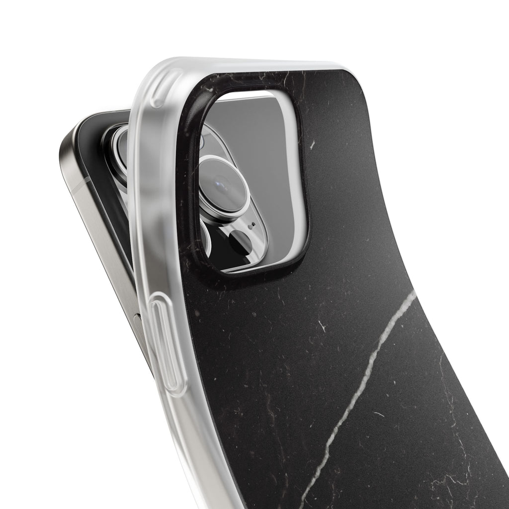 Black Marble Phone Case - iPhone 17/16/15 & Samsung A24