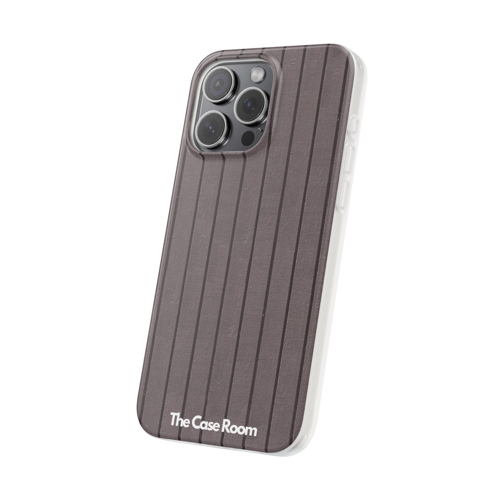 Rustic Wood Panel (Black) Phone Case - iPhone 17/16/15 & Samsung A24
