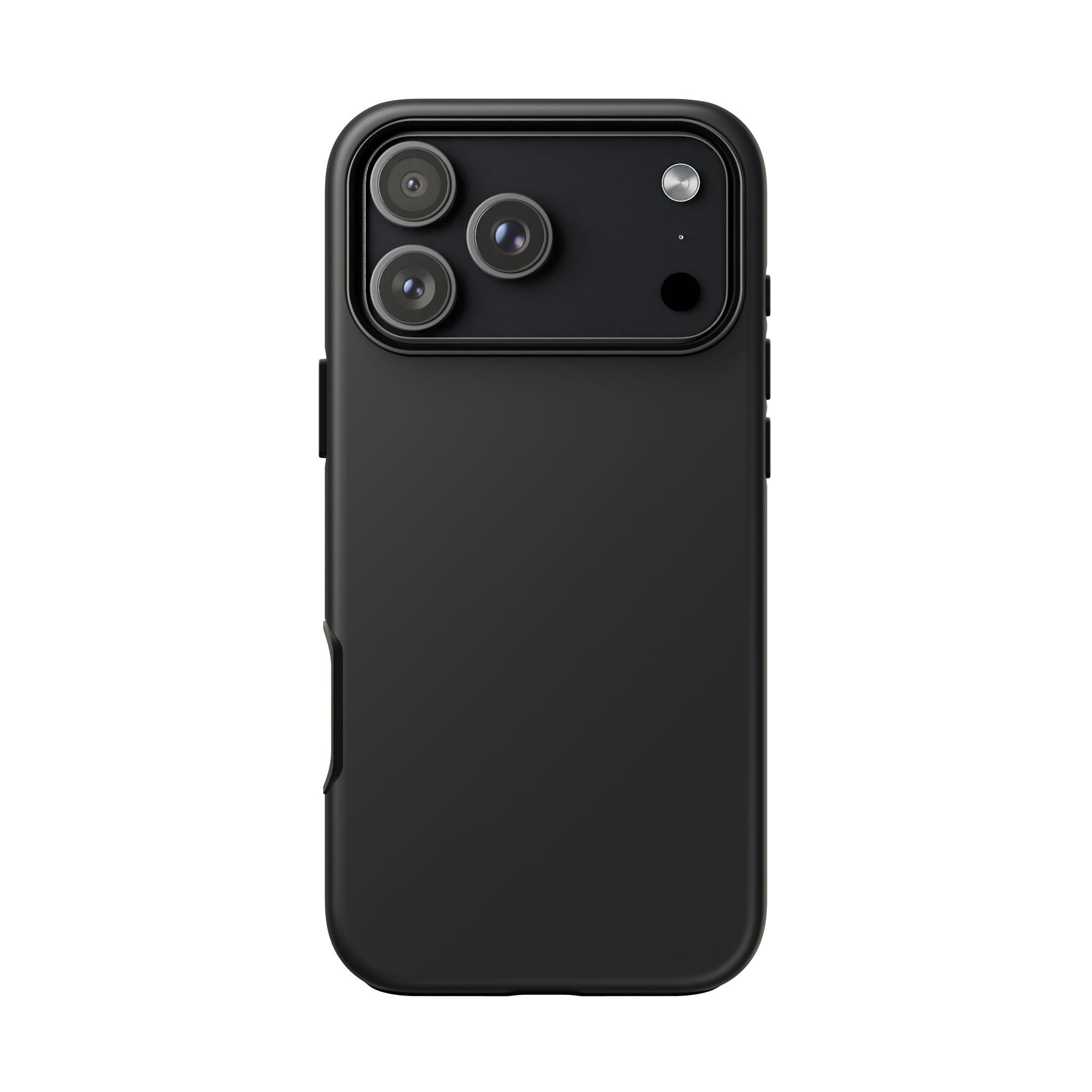 Tough iPhone Case (Space Black Matte/Glossy) - Shockproof Durable Protective Cover