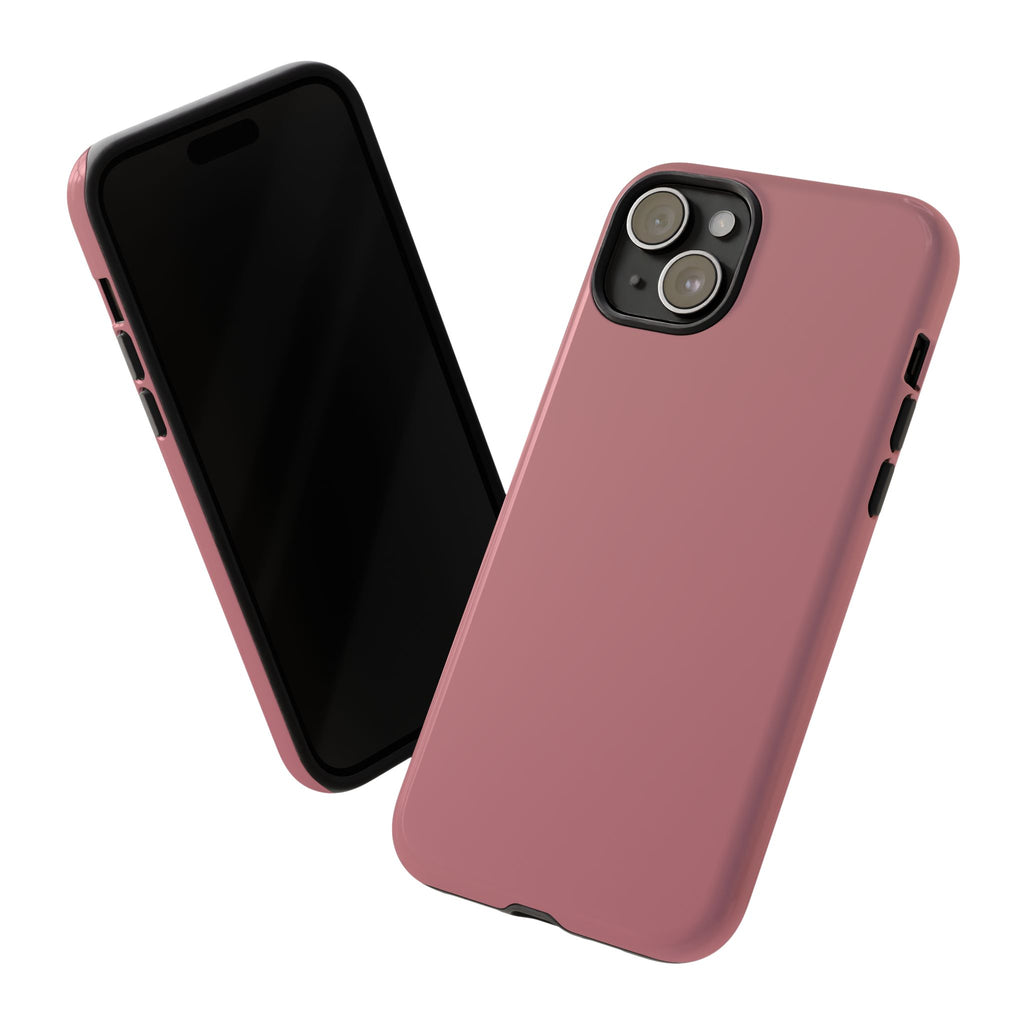 Tough iPhone Case (Rose Matte/Glossy) - Shockproof Durable Protective Cover