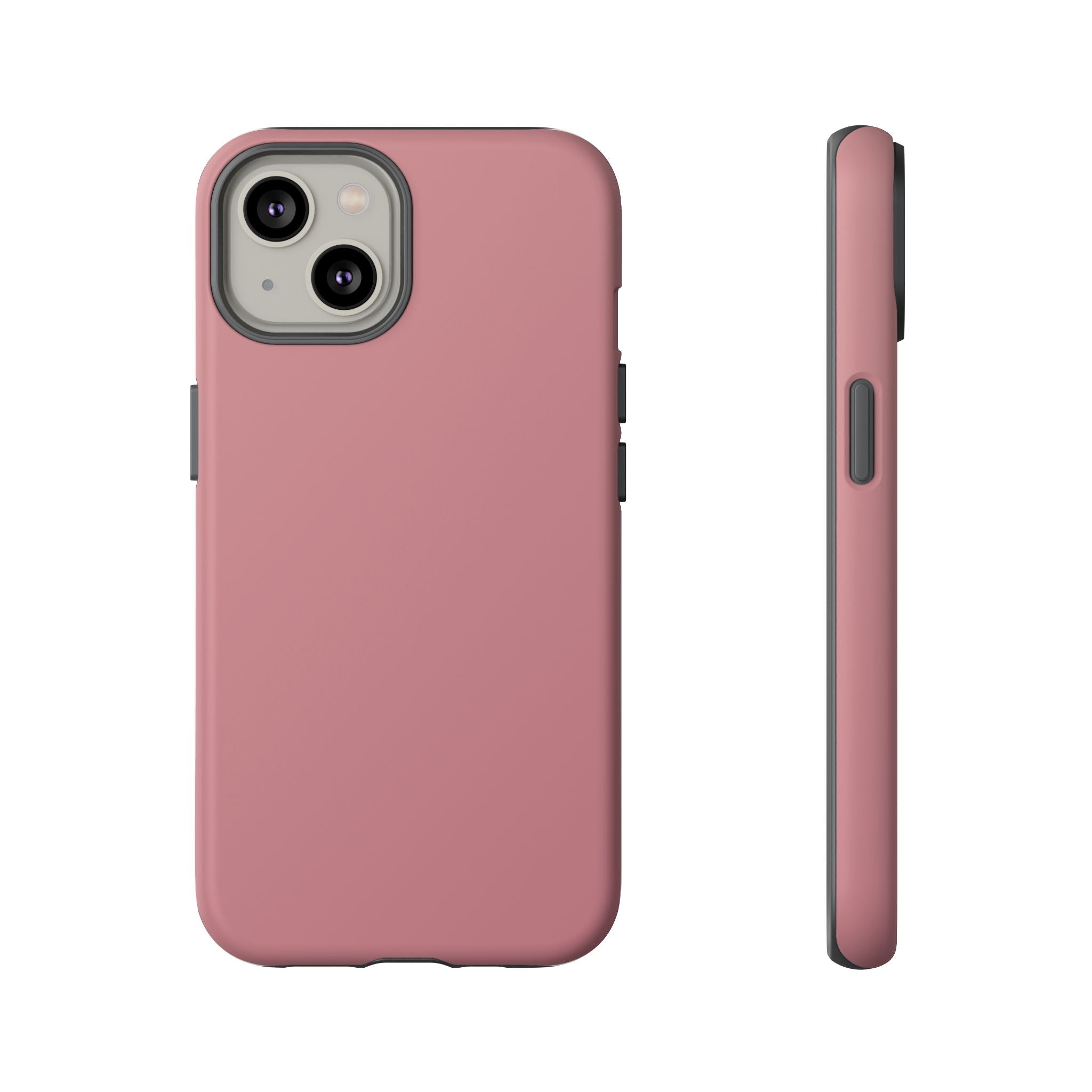 Tough iPhone Case (Rose Matte/Glossy) - Shockproof Durable Protective Cover