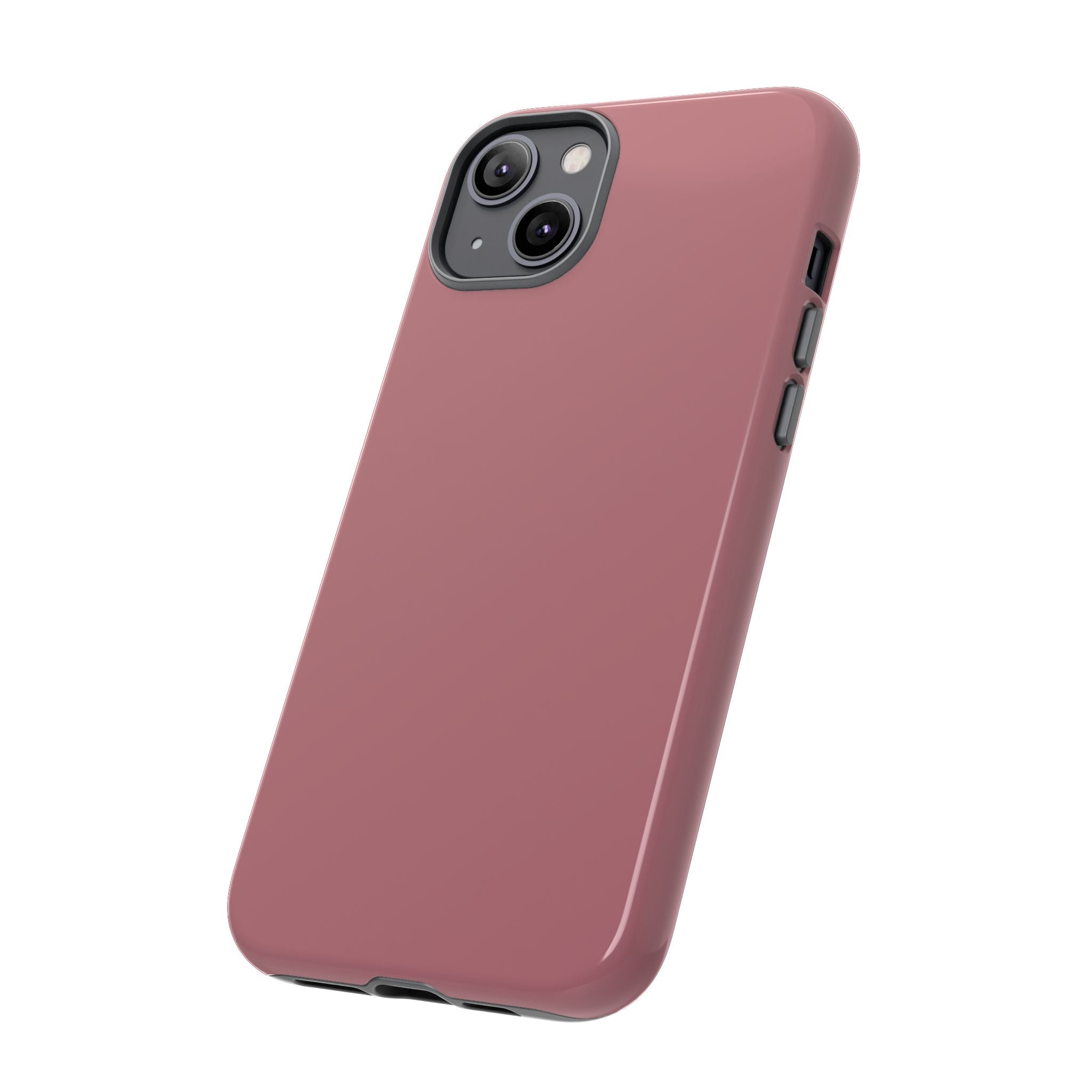 Tough iPhone Case (Rose Matte/Glossy) - Shockproof Durable Protective Cover