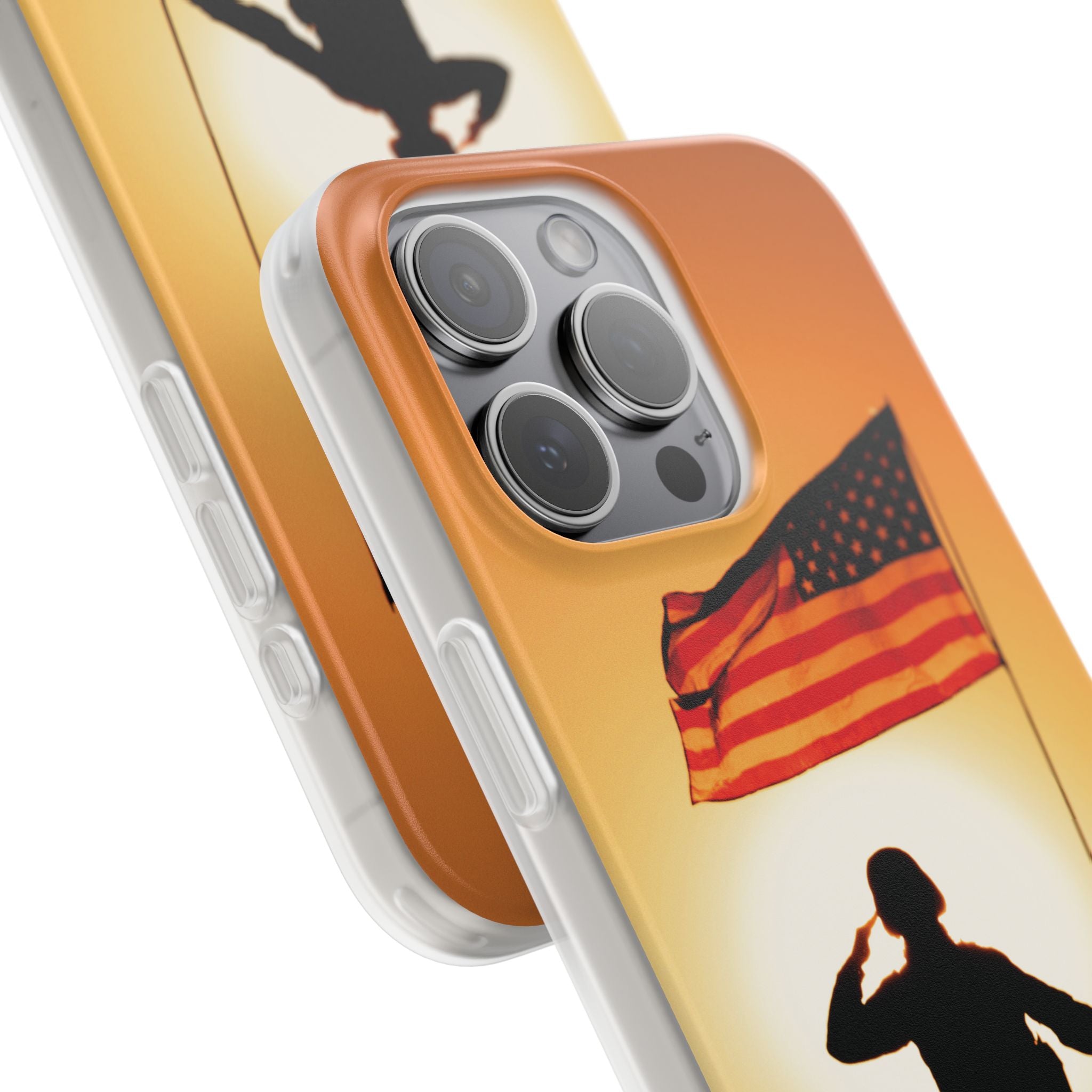 Veterans and Troops Support Phone Case - iPhone 17/16/15 & Samsung A24