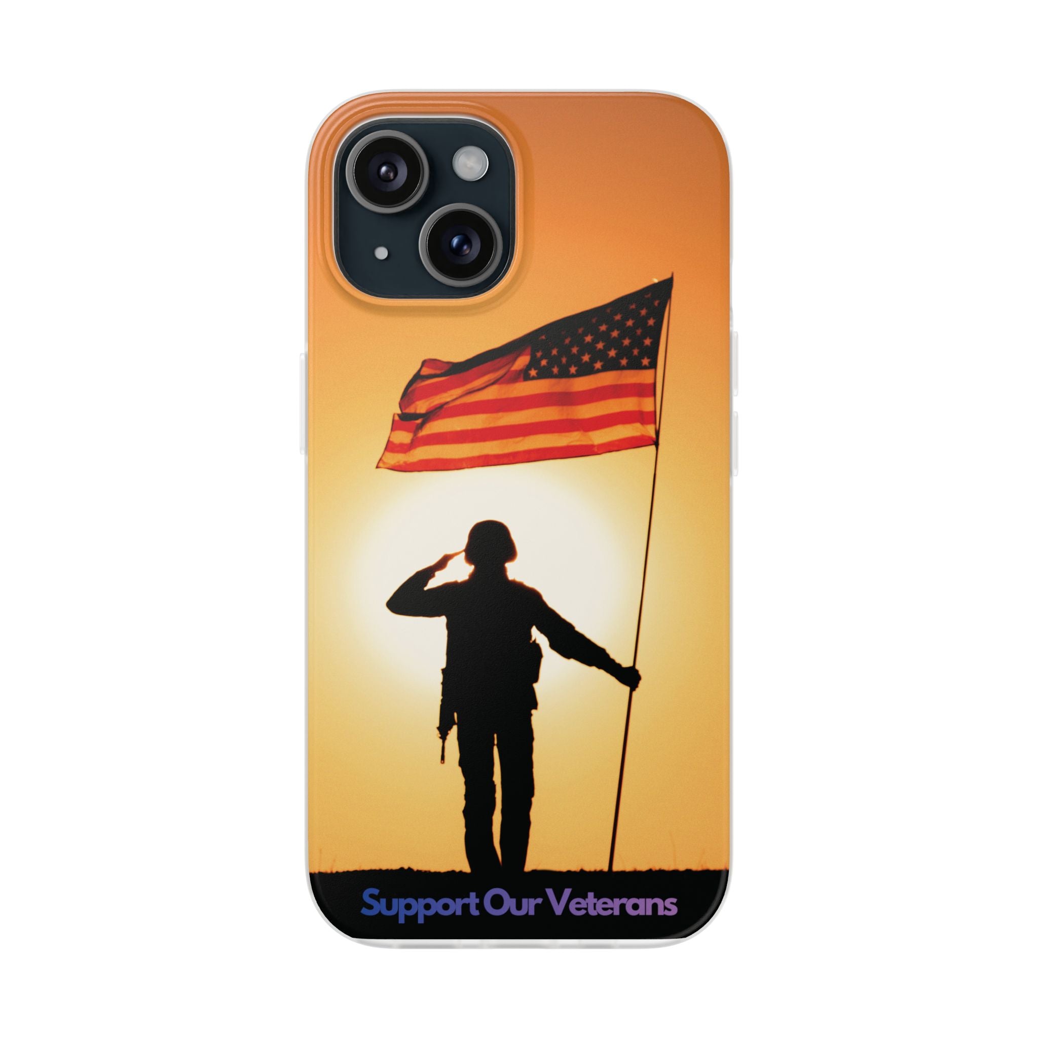 Veterans and Troops Support Phone Case - iPhone 17/16/15 & Samsung A24