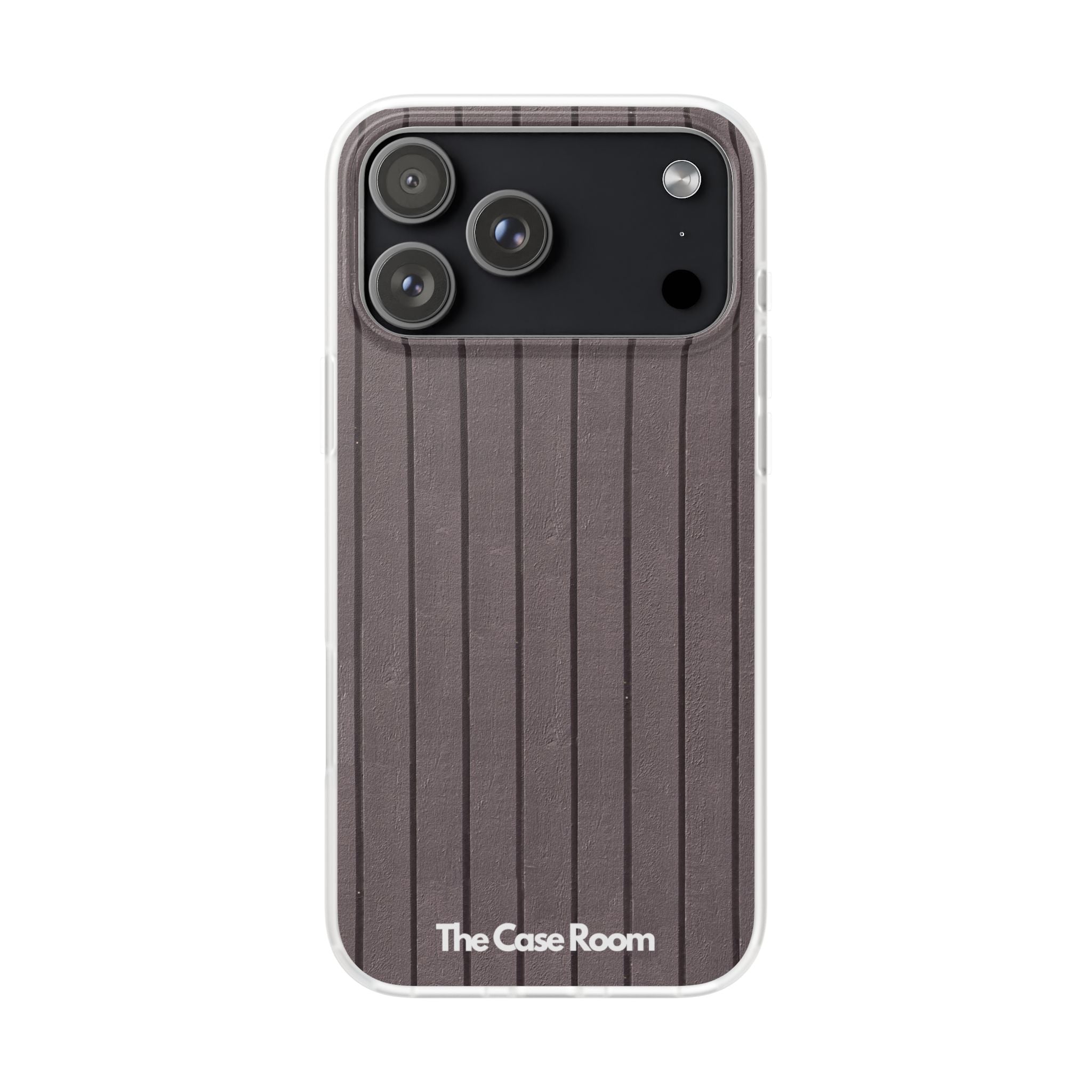 Rustic Wood Panel (Black) Phone Case - iPhone 17/16/15 & Samsung A24