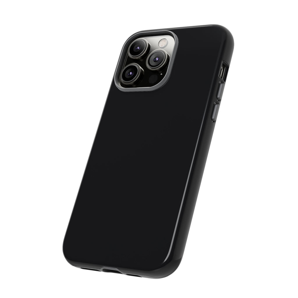 Tough iPhone Case (Space Black Matte/Glossy) - Shockproof Durable Protective Cover