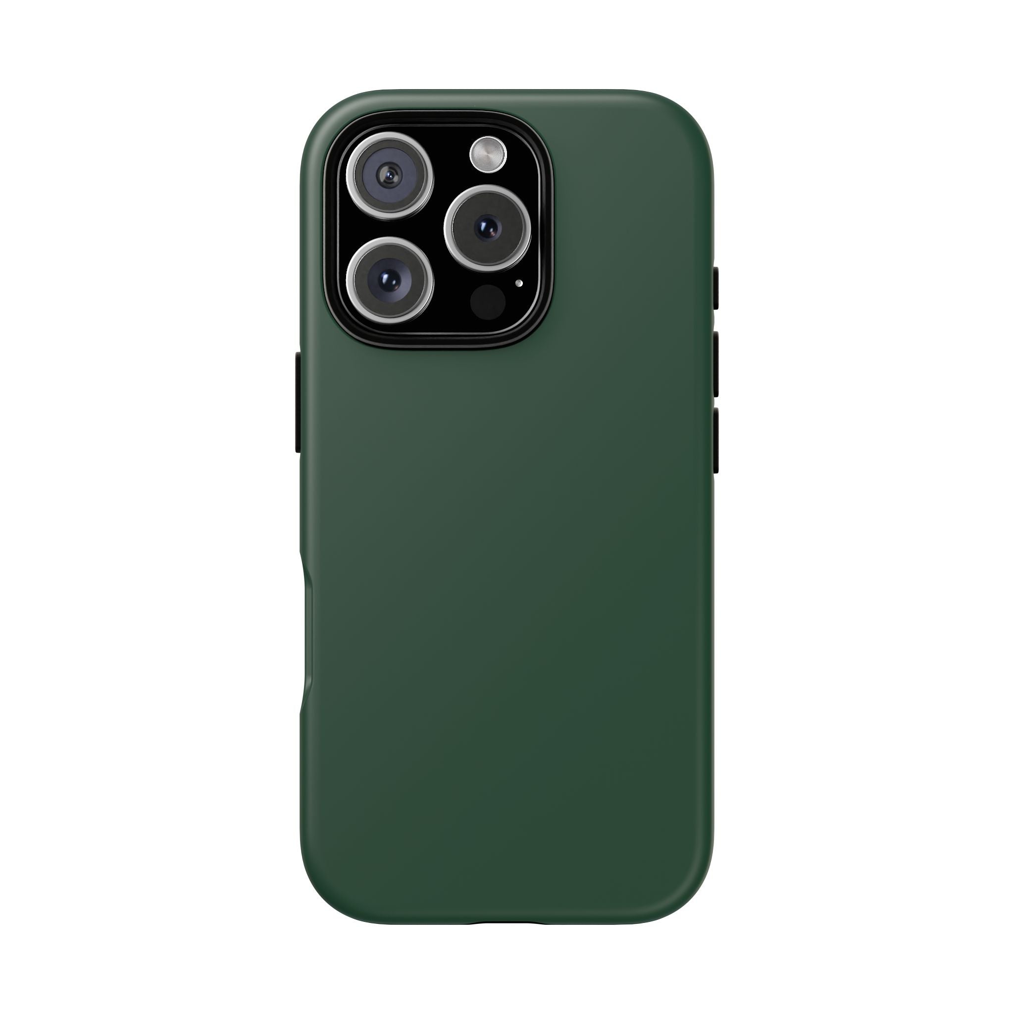 Tough iPhone Case (Green Matte/Glossy) - Shockproof Durable Protective Cover