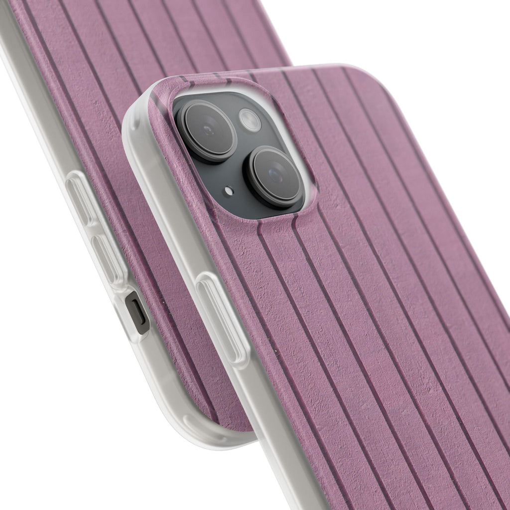 Rustic Wood Panel (Pink) Phone Case - iPhone 17/16/15 & Samsung A24