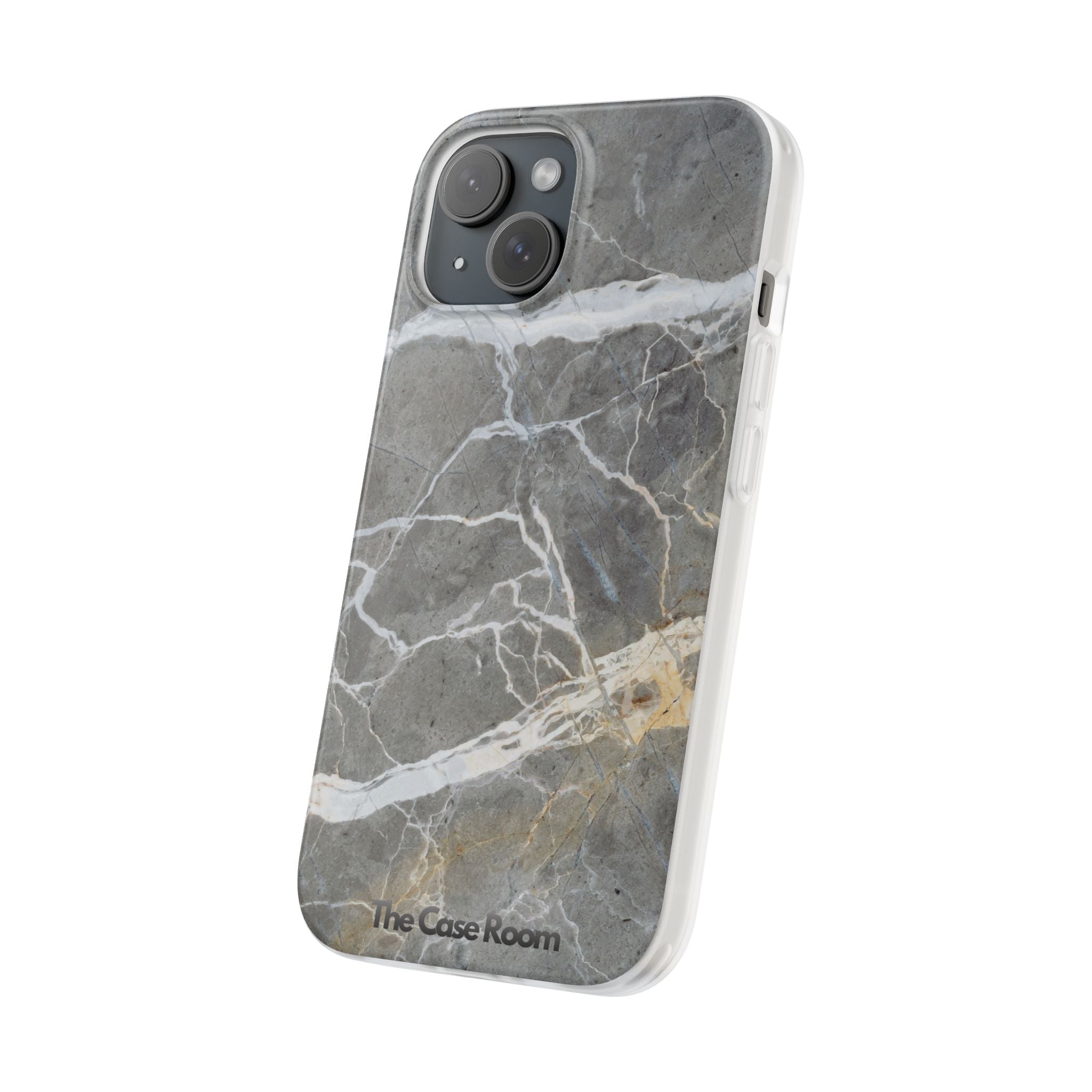 Gray Marble Phone Case - iPhone 17/16/15 & Samsung A24