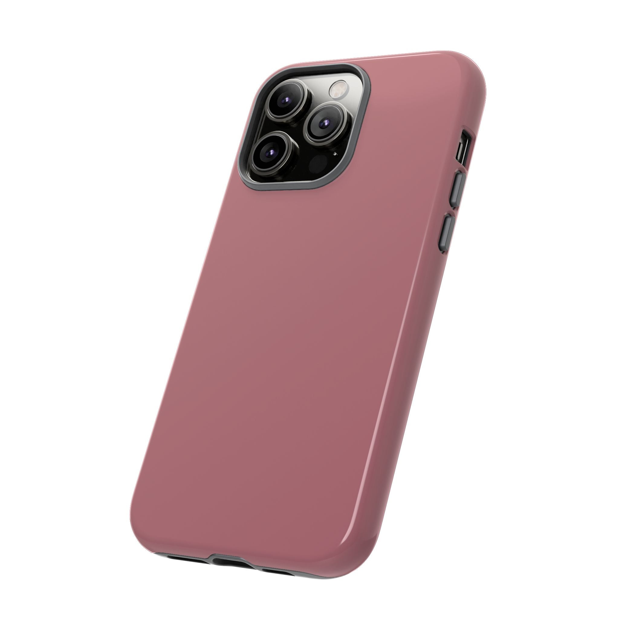 Tough iPhone Case (Rose Matte/Glossy) - Shockproof Durable Protective Cover