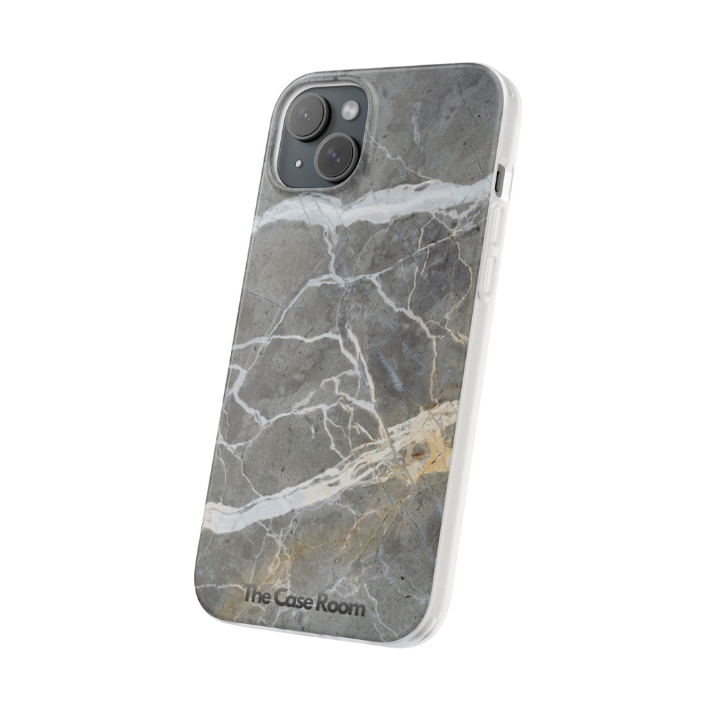 Gray Marble Phone Case - iPhone 17/16/15 & Samsung A24