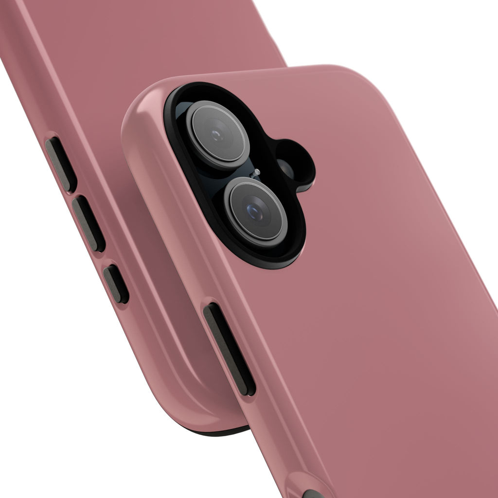 Tough iPhone Case (Rose Matte/Glossy) - Shockproof Durable Protective Cover
