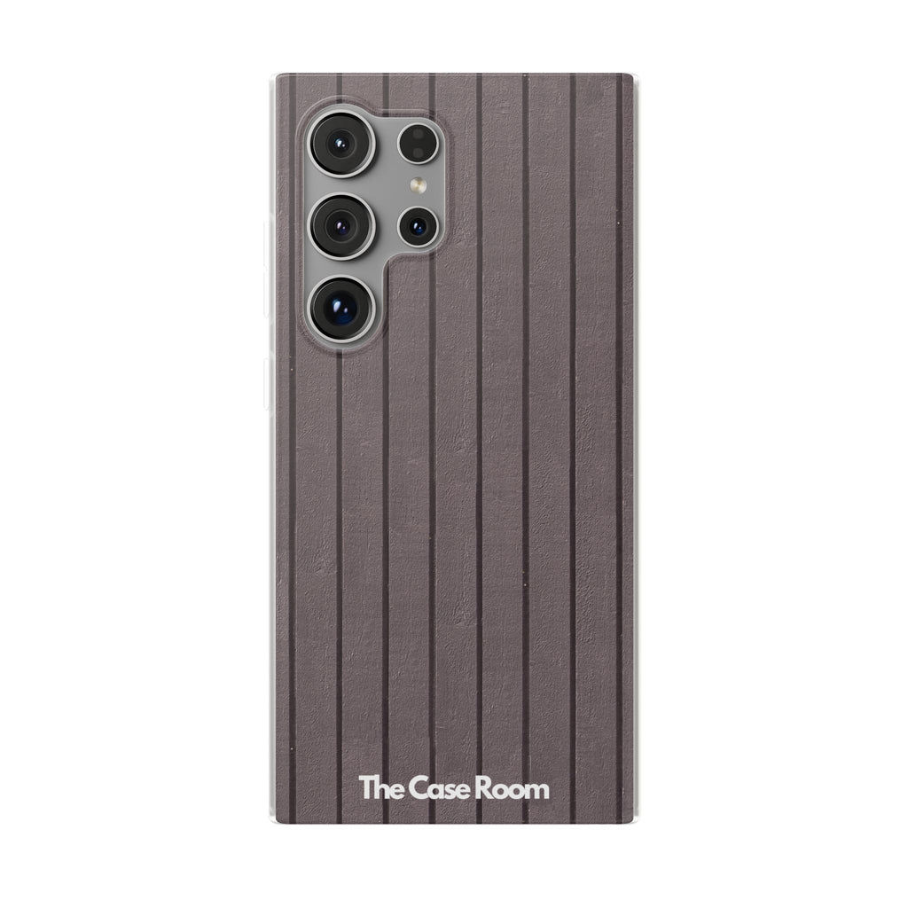 Rustic Wood Panel (Black) Phone Case - iPhone 17/16/15 & Samsung A24