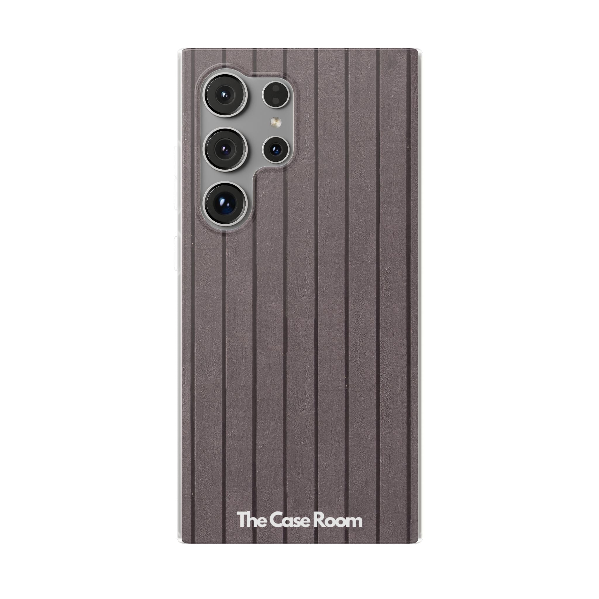 Rustic Wood Panel (Black) Phone Case - iPhone 17/16/15 & Samsung A24