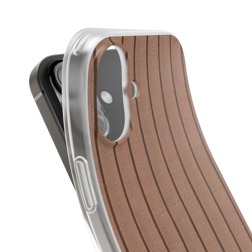 Rustic Wood Panel (Brown) Phone Case - iPhone 17/16/15 & Samsung A24