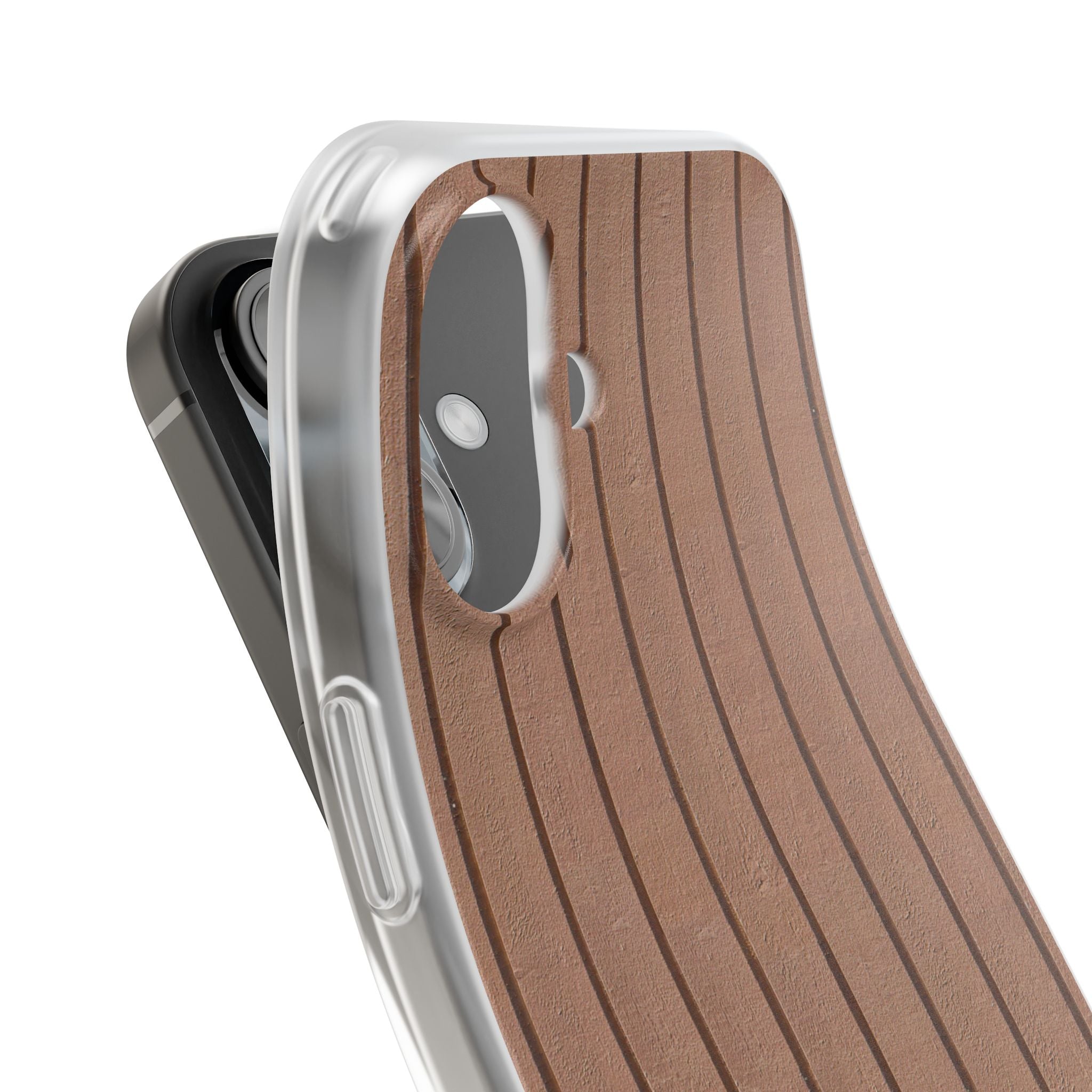 Rustic Wood Panel (Brown) Phone Case - iPhone 17/16/15 & Samsung A24