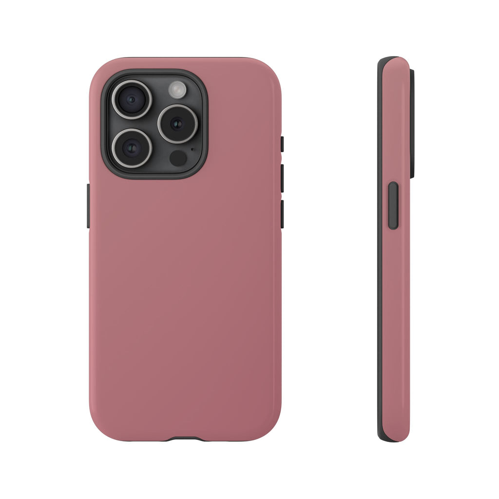 Tough iPhone Case (Rose Matte/Glossy) - Shockproof Durable Protective Cover