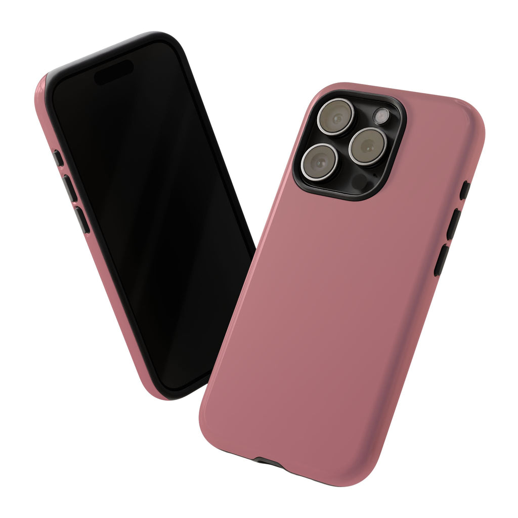 Tough iPhone Case (Rose Matte/Glossy) - Shockproof Durable Protective Cover