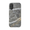 Gray Marble Phone Case - iPhone 17/16/15 & Samsung A24