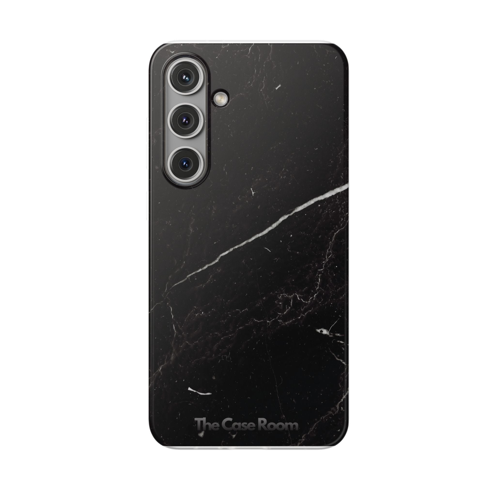 Black Marble Phone Case - iPhone 17/16/15 & Samsung A24