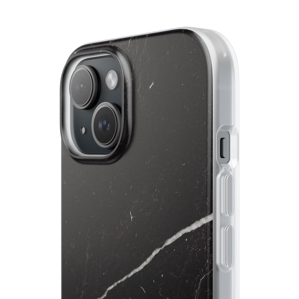 Black Marble Phone Case - iPhone 17/16/15 & Samsung A24