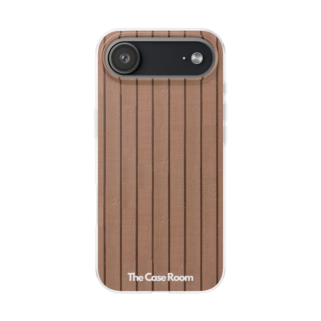 Rustic Wood Panel (Brown) Phone Case - iPhone 17/16/15 & Samsung A24
