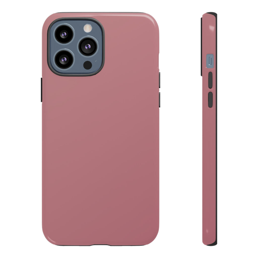 Tough iPhone Case (Rose Matte/Glossy) - Shockproof Durable Protective Cover