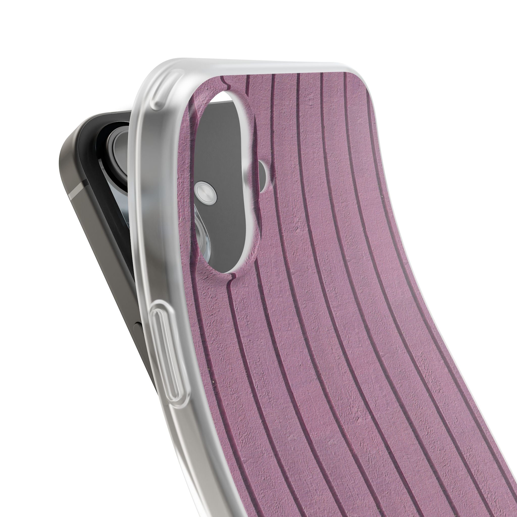 Rustic Wood Panel (Pink) Phone Case - iPhone 17/16/15 & Samsung A24