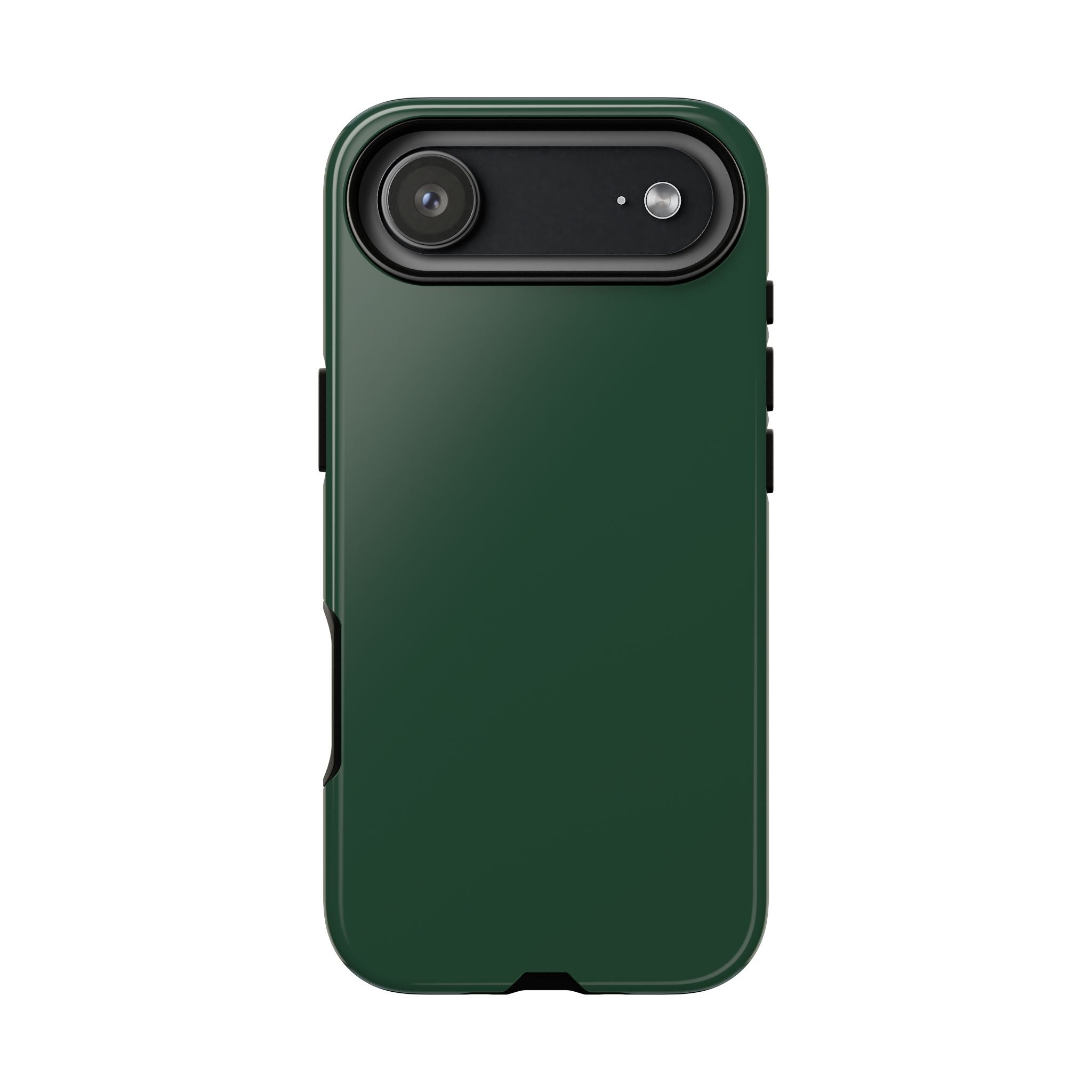 Tough iPhone Case (Green Matte/Glossy) - Shockproof Durable Protective Cover