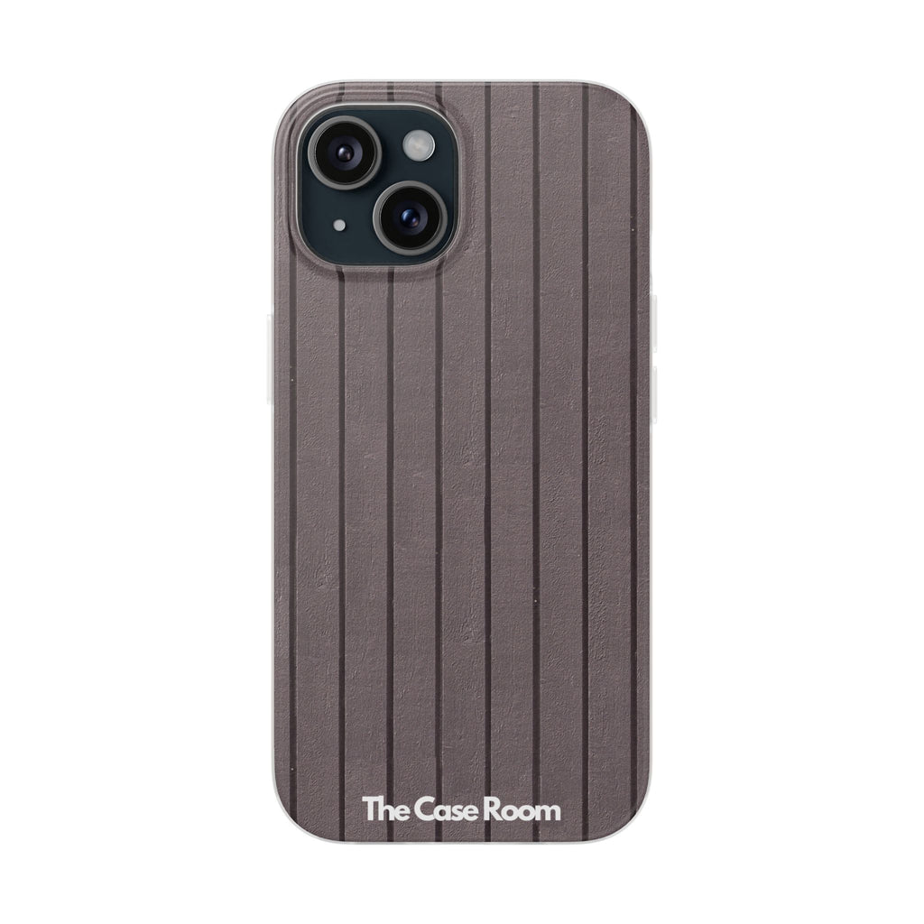 Rustic Wood Panel (Black) Phone Case - iPhone 17/16/15 & Samsung A24