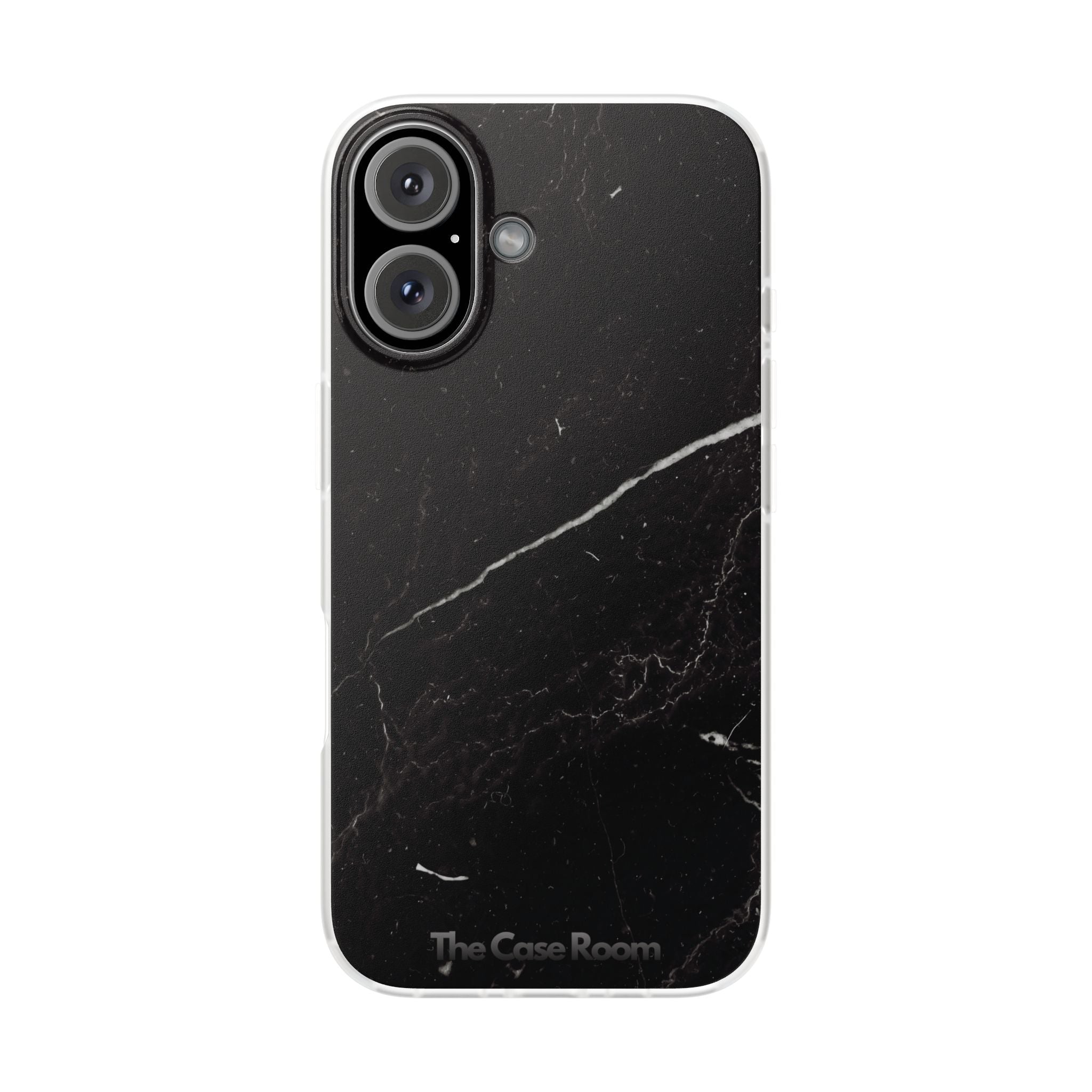 Black Marble Phone Case - iPhone 17/16/15 & Samsung A24