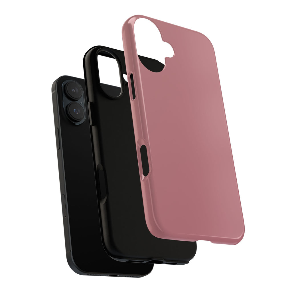 Tough iPhone Case (Rose Matte/Glossy) - Shockproof Durable Protective Cover