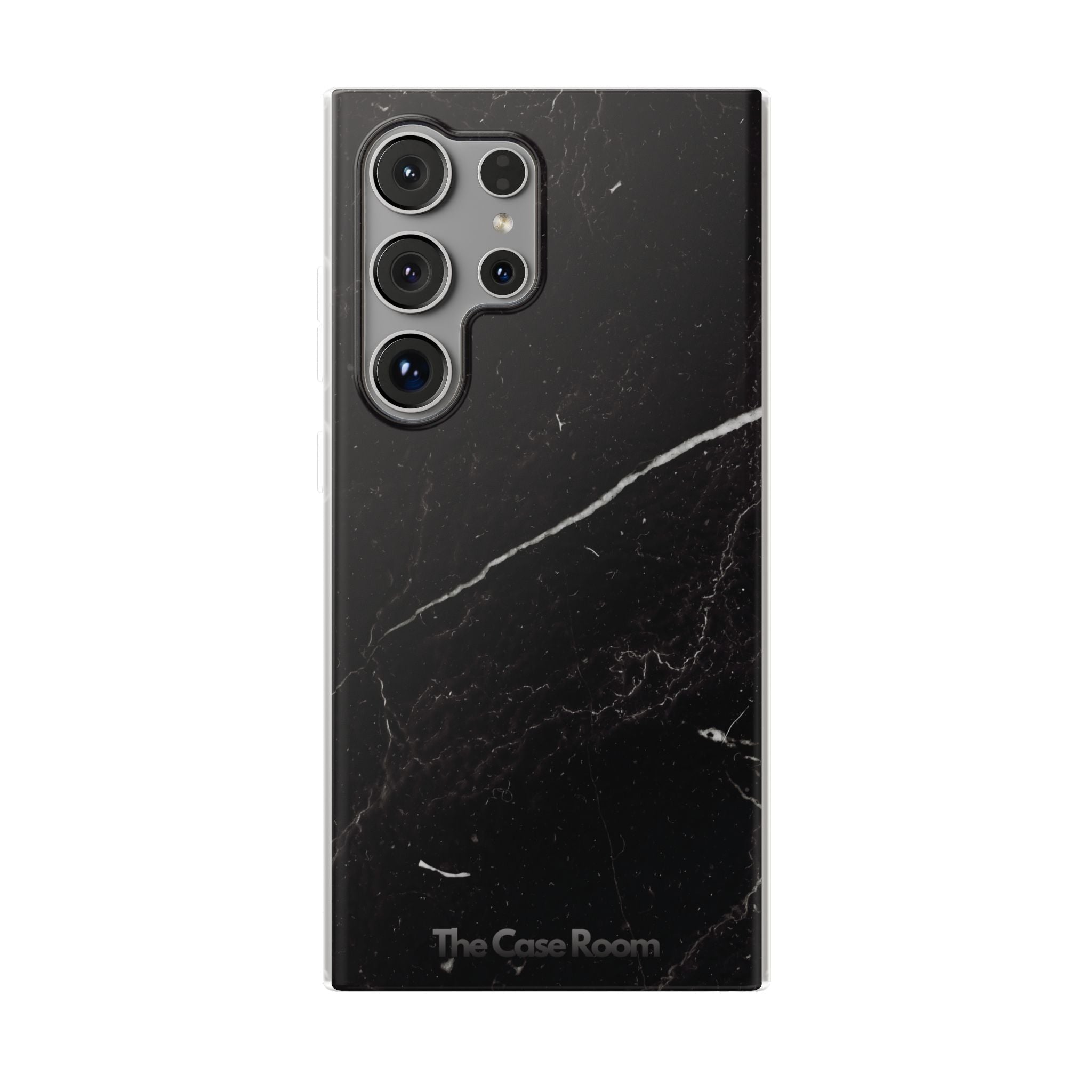 Black Marble Phone Case - iPhone 17/16/15 & Samsung A24